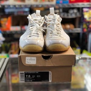 Nike Foamposites White Out